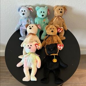 Vintage - Ty Beanie Babies - Lot of 8